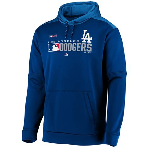 Men's Royal Los Angeles Dodgers Stellar Pullover Hoodie.